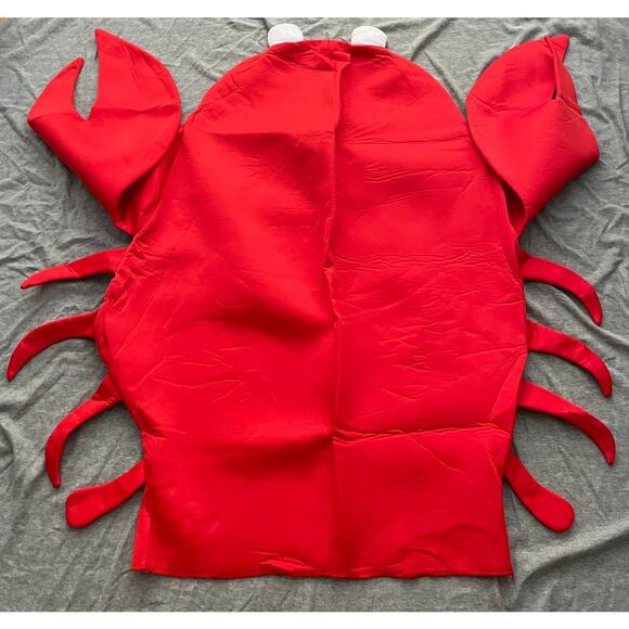 New Era Spooky Red CRAB Size Adult One Size Halloween Costume - Picture 6 of 11